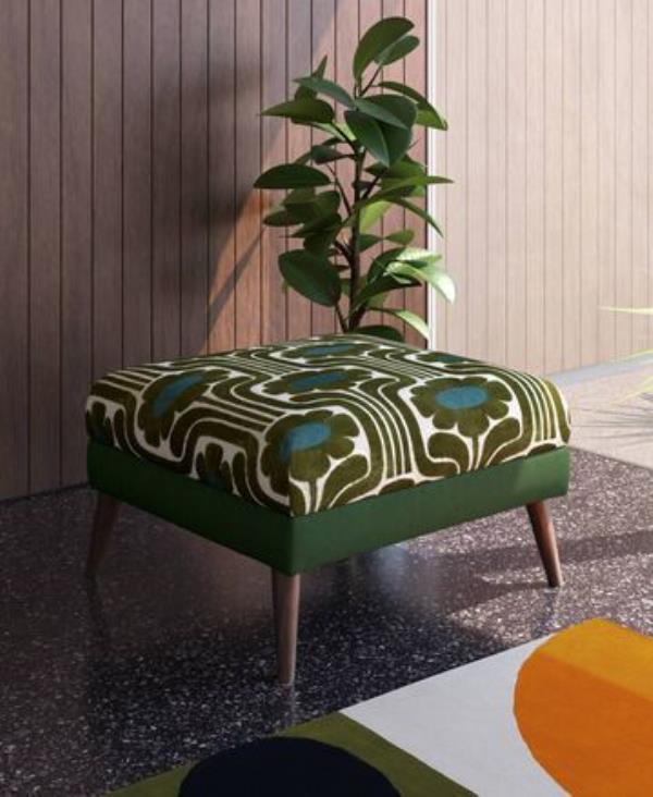 The Flynn footstool. The Flynn footstool.